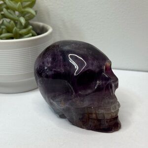 Fluorite Crystal Skull